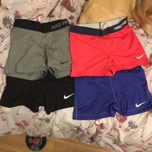 Nike 3” training shorts bundle